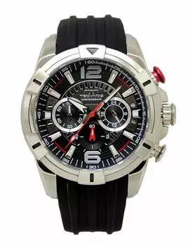 Часы-хронограф 10 ATM Водонепроницаемость T8B81SB Черный [Technos] Мужские