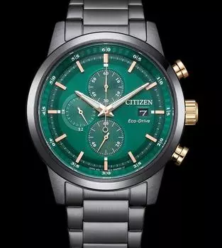 Часы-хронограф CITIZEN Eco-Drive из нержавеющей стали CA0746-85X