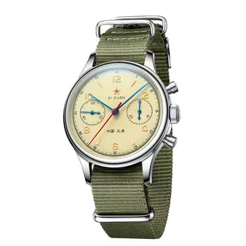 Часы-хронограф GIV 1963 года выпуска, механические аналоговые часы, 1963 года выпуска, ST1901, механизм с ручным заводом, 38 мм, гусиная шея, 1963 года выпуска, циферблат Panda, водонепроницаемые, роскошные мужские