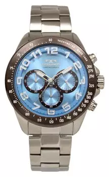 Часы-хронограф T6B97PI Silver [Technos] Мужские синий