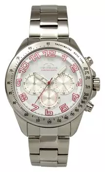 Часы-хронограф T6B97SW Silver [Technos] Мужские белый