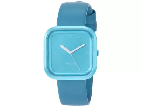 Часы HYGGE HGE020068 мужские с синим кожаным ремешком, сделаны в Японии, аналоговые, 3BAR, НОВЫЕ