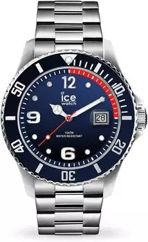 Часы Ice Watch 017324 Ice Steel серебристо-голубые из нержавеющей стали Extra Large [Часы Ice Watch] Мужские [Товар]