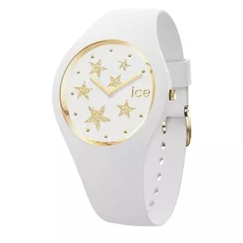 Часы [Ice-watch] Авторизованный дистрибьютор Ice Watch 019856 Женские часы ICE Glam Rock White Stars Small