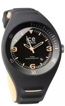 Часы ICE WATCH Pierre Leclecq Популярный бренд Ремешок из силиконовой резины Водонепроницаемость 10 АТМ 018947 [Ice Watch] P.Leclercq Мужские [Товар] чёрный