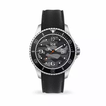 Часы Ice Watch Steel Black Army Silicone Extra Large [Ice-watch] Мужские/ICE [Авторизованный дилер]
