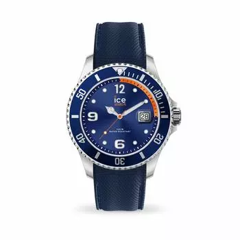 Часы Ice Watch Steel Navy Blue Silicone Extra Large [Ice-watch] Мужские/ICE [Авторизованный дилер] оранжевый