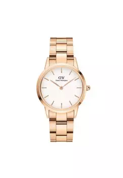 Часы Iconic Link 32 мм Rosegold White DW00100211 Rose Gold [Daniel Wellington] Женские белый