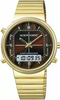Часы INDEPENDENT Digiana Unisex Brown/Gold BP1-021-91