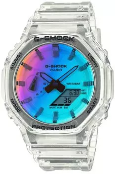 Часы Iridescent Color Series Skeleton [Casio] G-Shock [] GA-2100SRS-7AJF Мужские