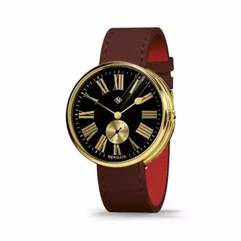 Часы IWAWP Small Second Vintage SS WWLSHPVB035LB Brown [NEWGATE] Мужские чёрный