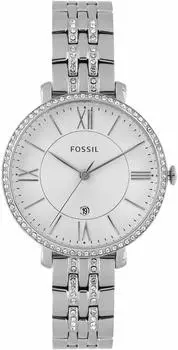 Часы JACQUELINE ES3545 подлинные импортные серебряные [Fossil] женские