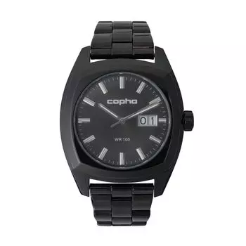 Часы Japan Limited Model XL All Black Genuine Import Black Belt [Kopha] Мужские