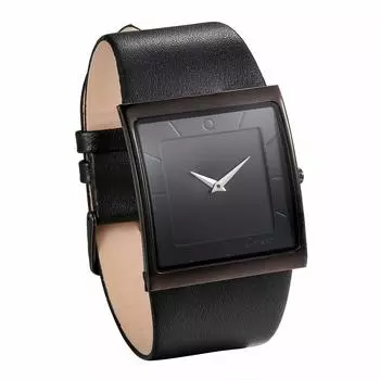 Часы JewelryWe Watch, водонепроницаемые, популярные, с кожаным ремешком, аналоговые, наручные, деловые, повседневные, на день рождения, годовщину, на Рождество, черный, мужской чёрный