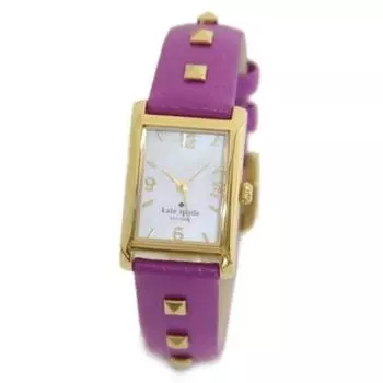 Часы Kate Spade Kate Spade Cooper Pyramid Cooper Ремешок Пирамидальные Клепки Женские Кожаный Ремешок 1YRU0244 [Kate Spade] [Товар]