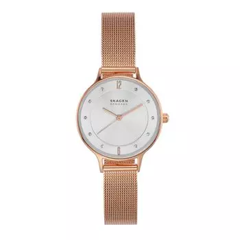 Часы KLASSIK SKW2151 из настоящего импортного розового золота [Skagen] женские