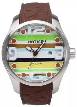 Часы коричневые [Nautis] NT-SR02M-BR