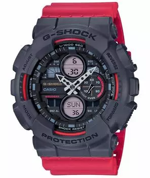 Часы красные [Casio] G-SHOCK GA-140-4AJF мужские