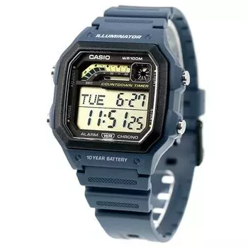 Часы кварцевые CASIO [Casio] мужские WS-1600H-2AV [предмет]