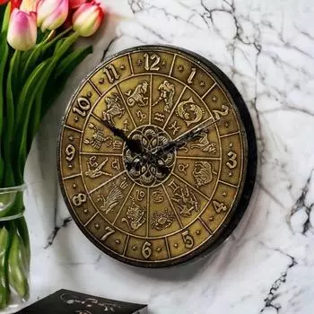 Часы Латунные Ручной работы Деревянные Настенные часы 1,97 X 1,5 дюйма