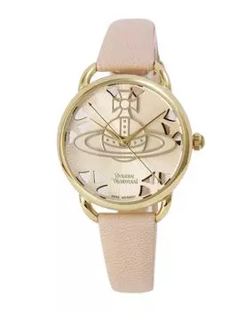 Часы LEADENHALL Белый циферблат Розовая кожа Кварцевые VV163BGPK Товар Розовый [Vivienne Westwood] Женские [Товар]