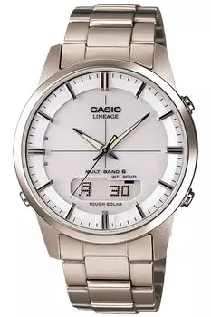 Часы Lineage Radio Solar Silver [Casio] [] LCW-M170TD-7AJF Мужские белый