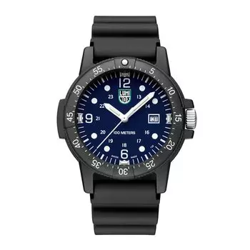 Часы Luminox LUMINOX Sea Bass Carbonox Green Logo Navy 44 мм Модель Сделано в Швейцарии X2.2003 [Товар]