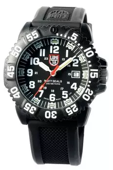 Часы Luminox SEA SERIES 3051 REDHAND Black [Liberta] для дайвинга чёрный