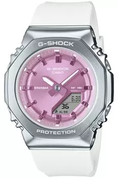 Часы Металл, покрытый биомассой пластик Белый [Casio] G-Shock [] GM-S2110-7A6JF Женский фиолетовый