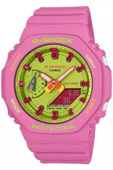 Часы модель женские розовые [Casio] G-Shock GMA-S2100BS-4AJF [] Среднего размера