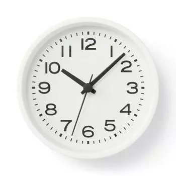 Часы MUJI Analog Small White 44275702 Ширина 124 x Глубина 54 x Высота 130 мм, (с подставкой) MJ-ACSW2 (с подставкой)