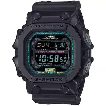 Часы мужские CASIO G-SHOCK GX-56MF-1JF [серия G-SHOCK Multi Fluorescent] квадратные, черная смола