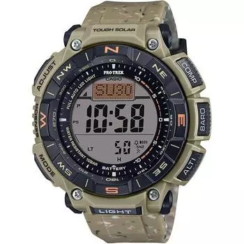 Часы мужские CASIO PRO TREK PRG-340SC-5JF [PRO TREK Climber Line] круглые, смола *пластик Biomas