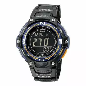 Часы мужские Casio SGW-100-2BCF черные ( 48 мм)
