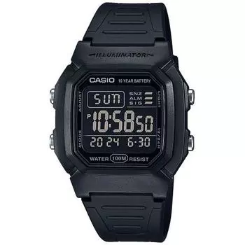 Часы мужские Casio W-800H-1BVES черные