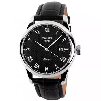 Часы мужские черные кожаные наручные деловые часы мужские водонепроницаемые кварцевые аналоговые стильные классические повседневные простые дата легкие мужские часы для отца