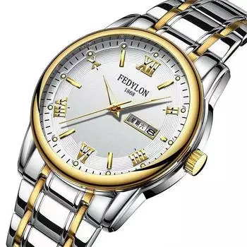 Часы Мужские студенческие кварцевые часы Мужские простые парные мужские часы Женские часы Двойной календарь Водонепроницаемые немеханические часы