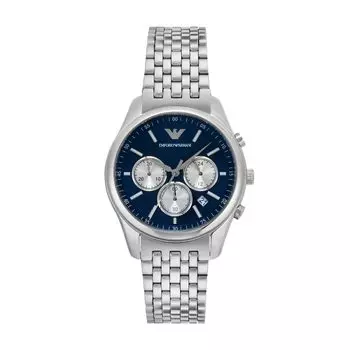 Часы NA AR11582 Silver [Emporio Armani] Мужские серебряный