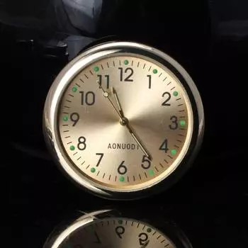 Часы на вентиляционное отверстие автомобиля 40 мм, легко монтируемые, с дисплеем ночного видения и надежной установкой