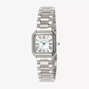 Часы наручные кварцевые женские Staccato для офисных работников, студентов, металлические аналоговые, класса люкс ST-3031