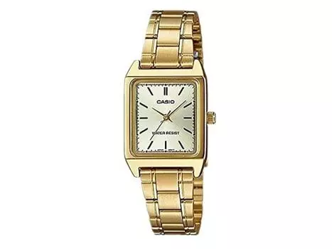 Часы наручные женские кварцевые CASIO LTP-V007G-9E цвета шампанского, золотые, НОВЫЕ из Японии
