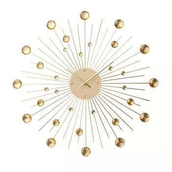 Часы настенные Francfranc Bijou Gold золотой