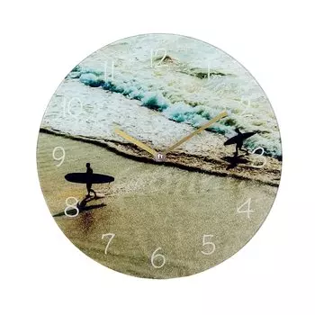 Часы настенные Keystone Glass Beach C приблизительно CL056241 размер 30 D3.5
