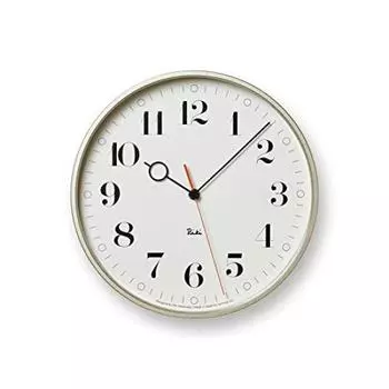 Часы настенные Lemnos аналоговые RIKI RING CLOCK WH Lemnos WR20-05 белый