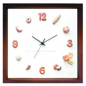 Часы настольные коричневые K-ART.JAPAN часы/настенные Размер Ш26.526.5Г4.5см коричневый