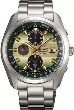 Часы Neo Seventies SOLAR Solar Chronograph Сделано в Японии Внутренняя гарантия WV0021TY Золото [Orient]ORIENT NEO70 s Производитель Мужская