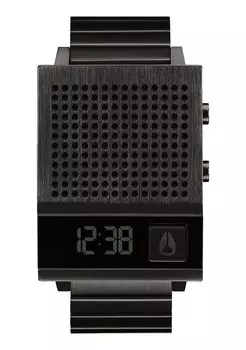 ЧАСЫ NIXON DORK TOO SMART ASS ЧЕРНЫЕ УНИСЕКС С ЗАРЯДКОЙ USB Черные с зарядкой через USB a1266001 A1266-001-00 Мужские Женские