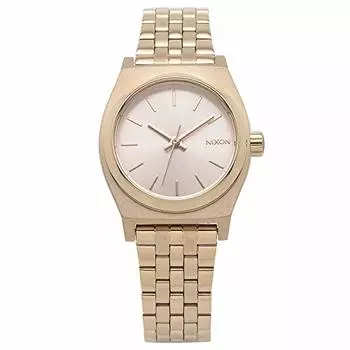 Часы NIXON NIXON Small Time Teller женские, полностью розовое золото, A399897-00 [Товар]