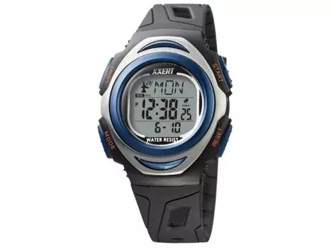 Часы Noa Precision XXERT с цифровым радио и солнечным водонепроницаемым уретановым ремешком XXW-501BU