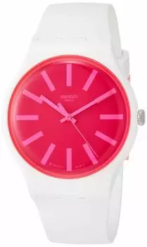 Часы Новые Gent STRAWBEON SUOW162 Белые [Swatch]